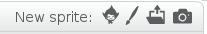 New sprite toolbar image